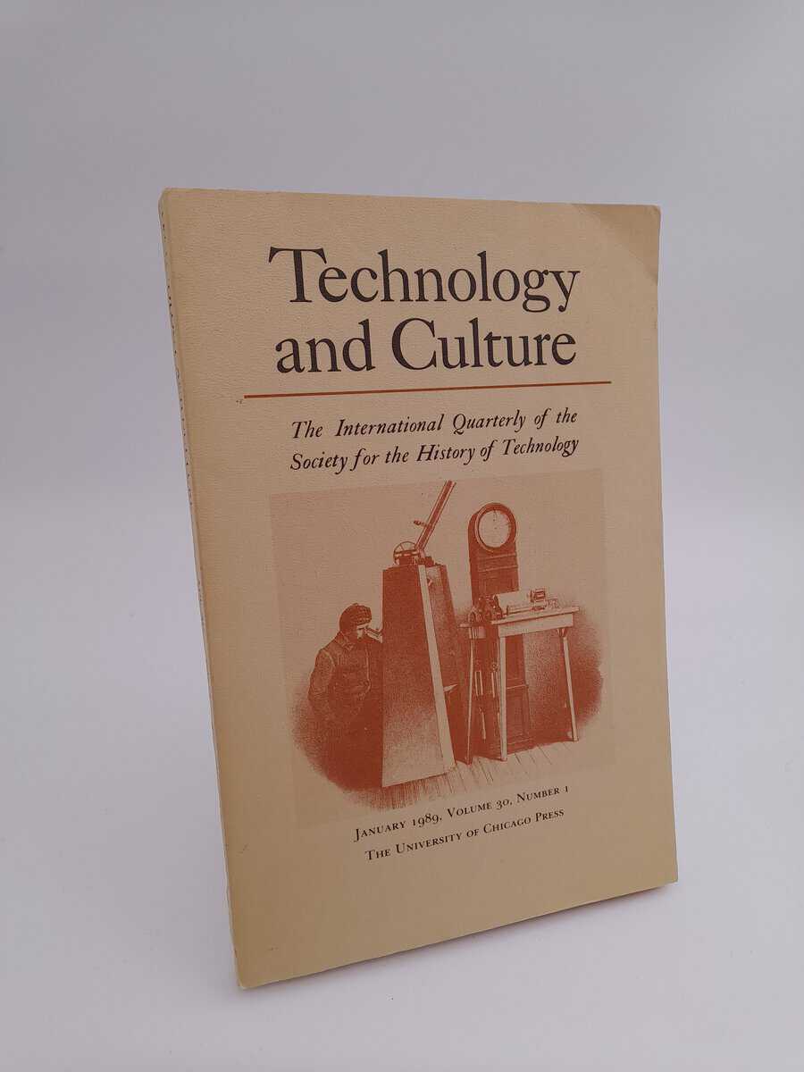 Technology and culture : 1989/1