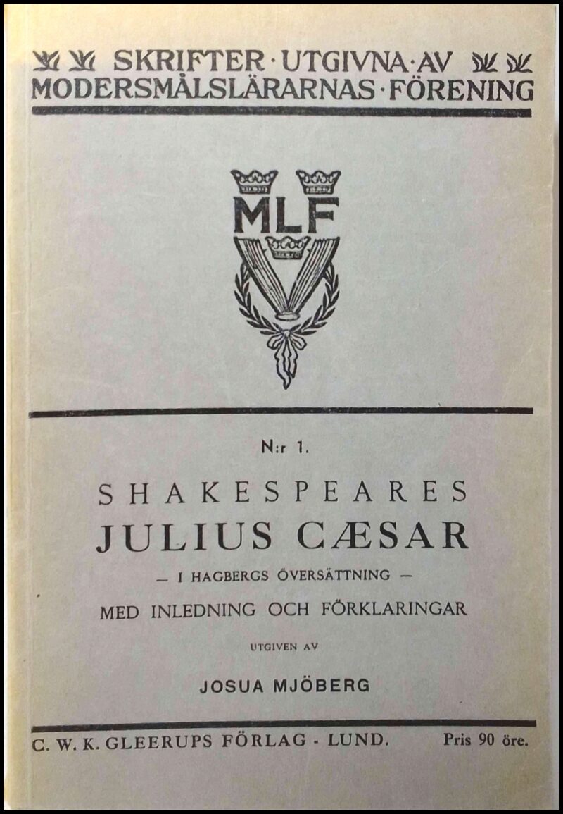 William Shakespeare : Shakespeares Julius Cæsar