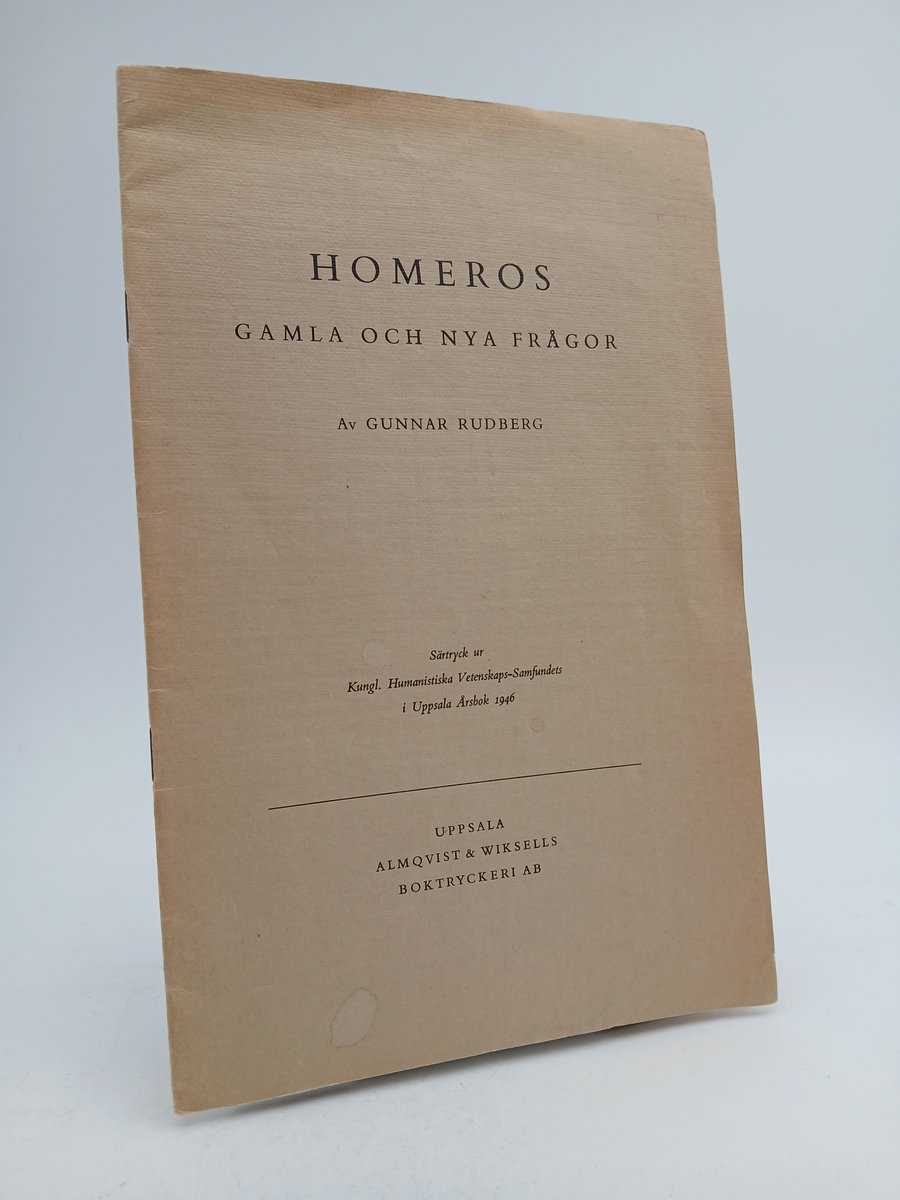 Gunnar Rudberg : Homeros