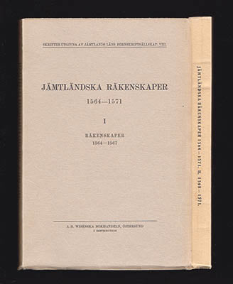 Jämtländska räkenskaper 1564-1571