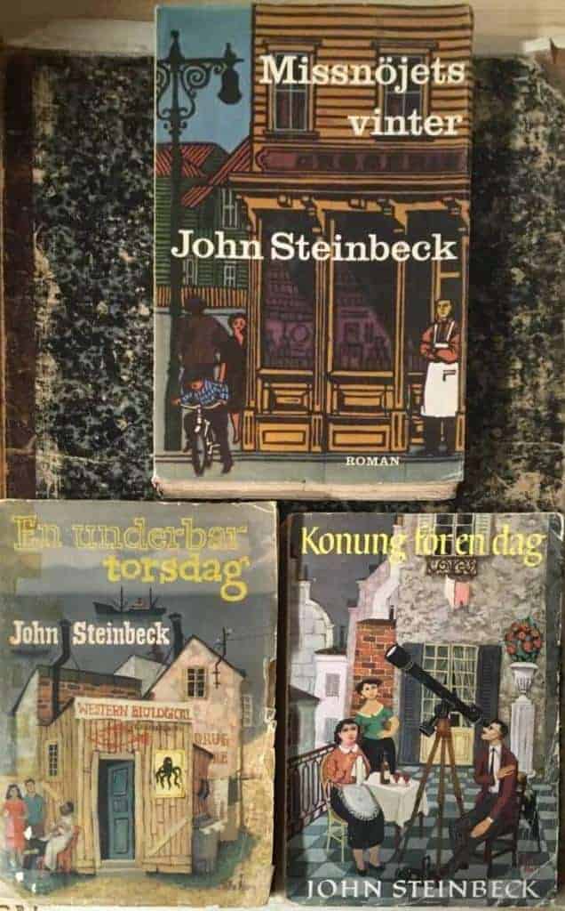 3 x John Steinbeck