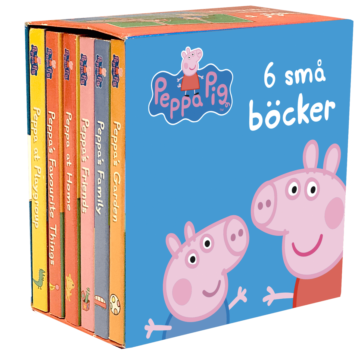 6 små böcker