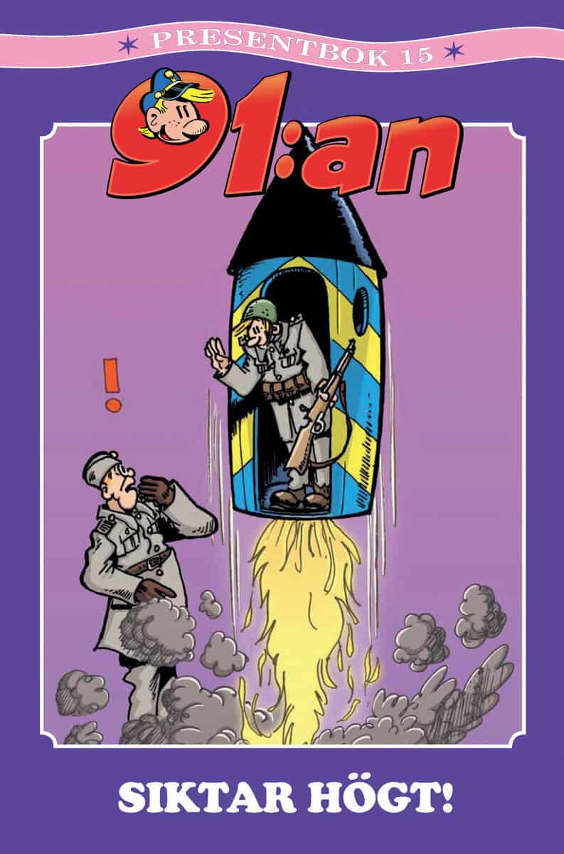 91:an presentbok 15. 91:an siktar högt!