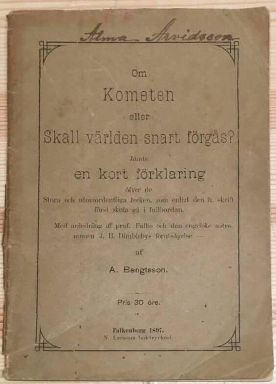 A Bengtsson : Om kometen eller skall...