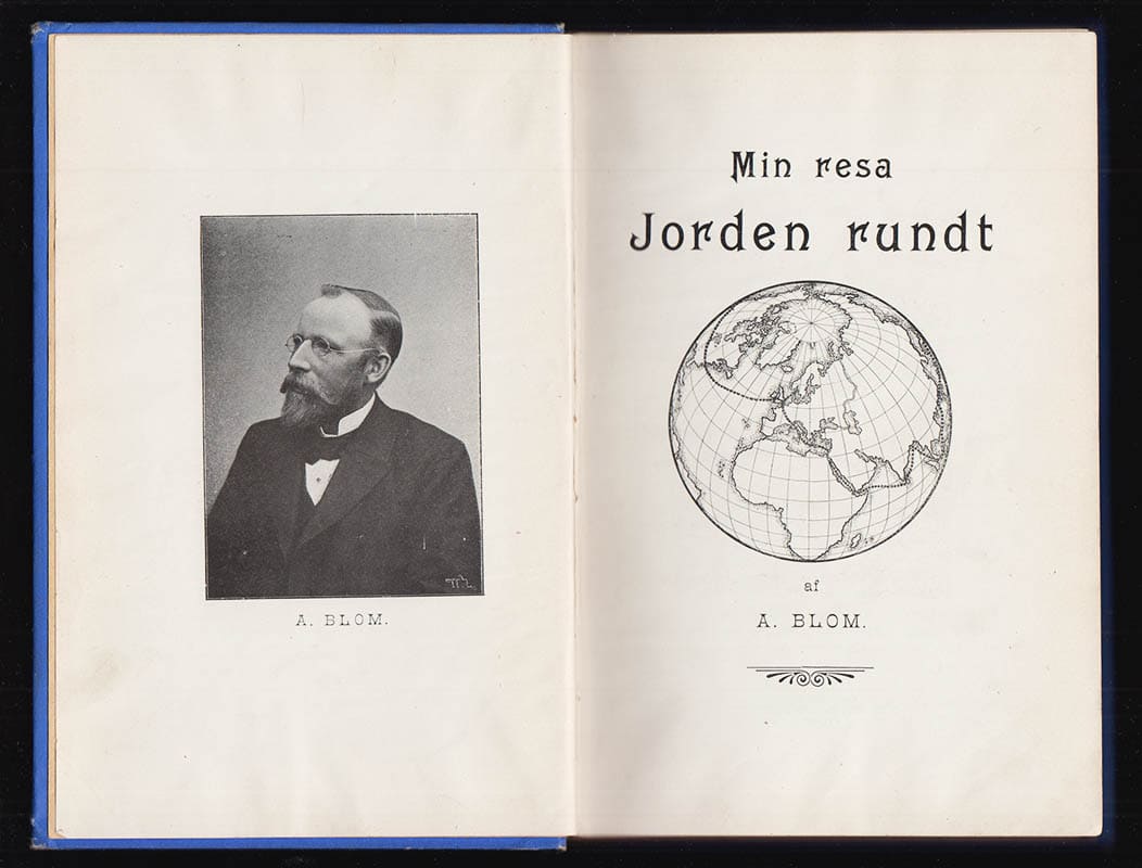 A. Blom : Min resa jorden rundt