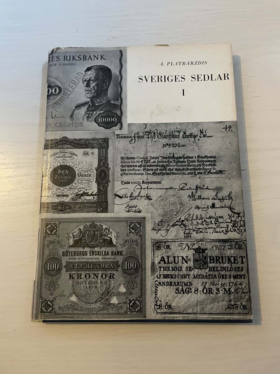 A Platbarzdis : Sveriges sedlar I (1) - 1661-1961