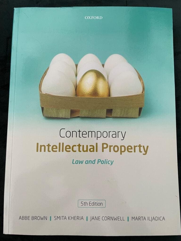 Abbe E. L Brown : Contemporary intellectual property
