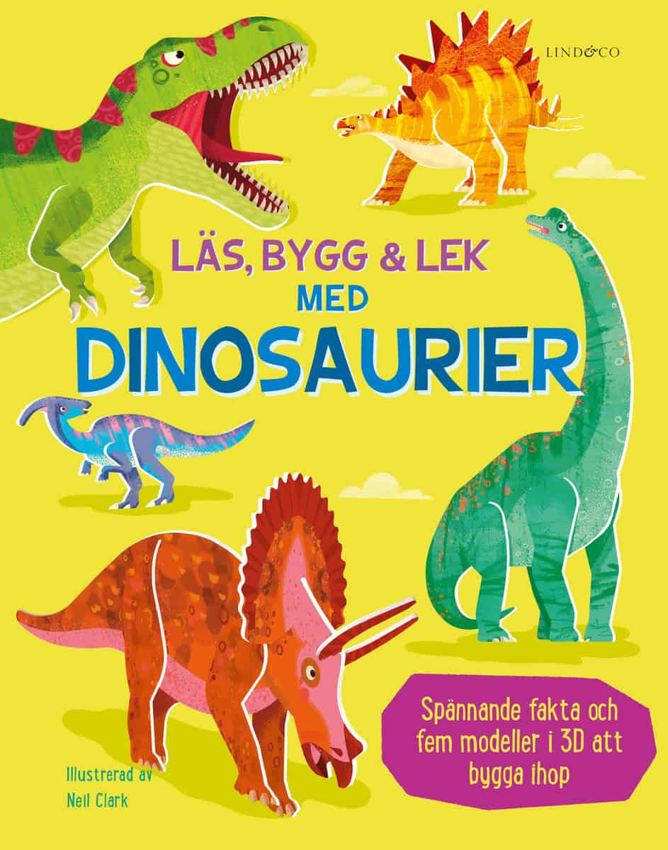 Abigail Wheatley : Läs, bygg och lek med dinosaurier