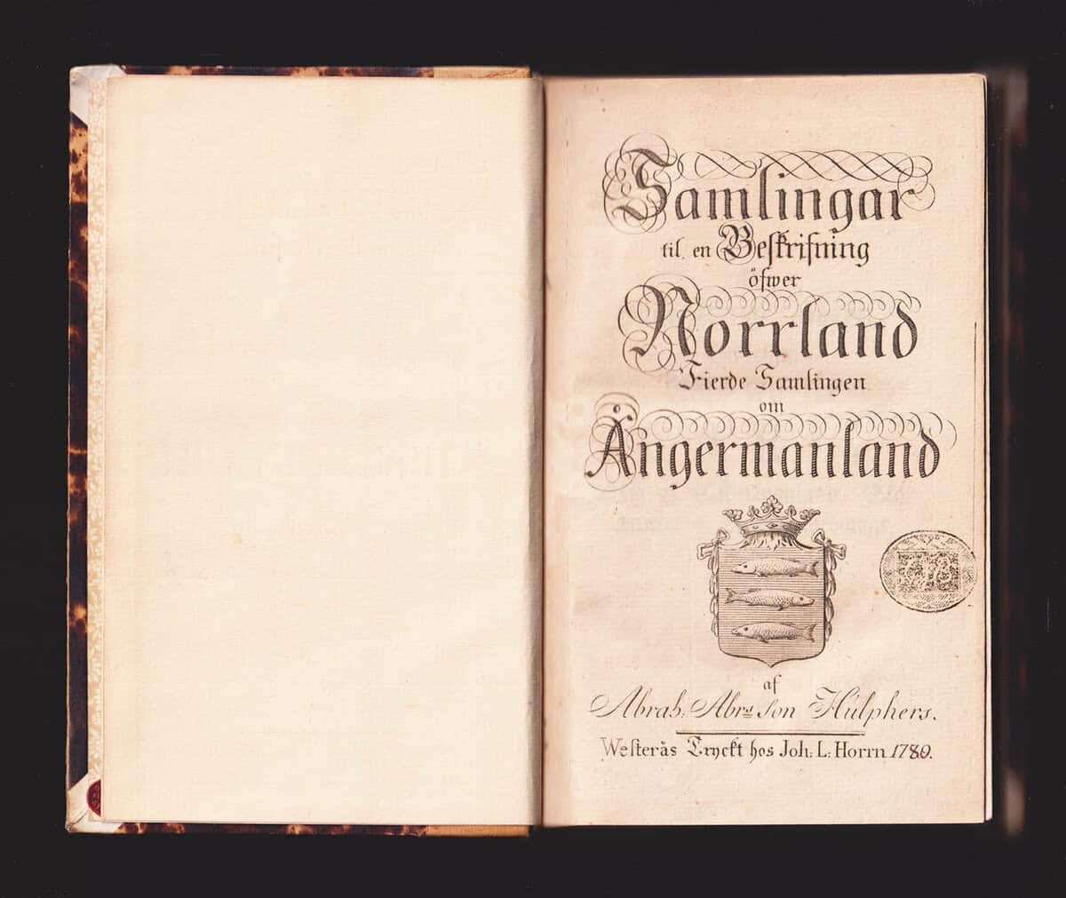 Abraham Abrahamsson Hülphers : Samlingar til en beskrifning öfwer Norrland