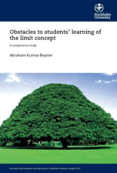 Abraham Kumsa Beyene : Obstacles to students’ learning of the limit concept : a comparative study