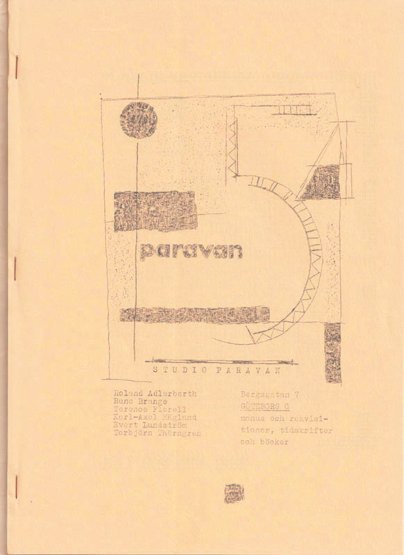 Adlerberth, Roland med flera : Paravan