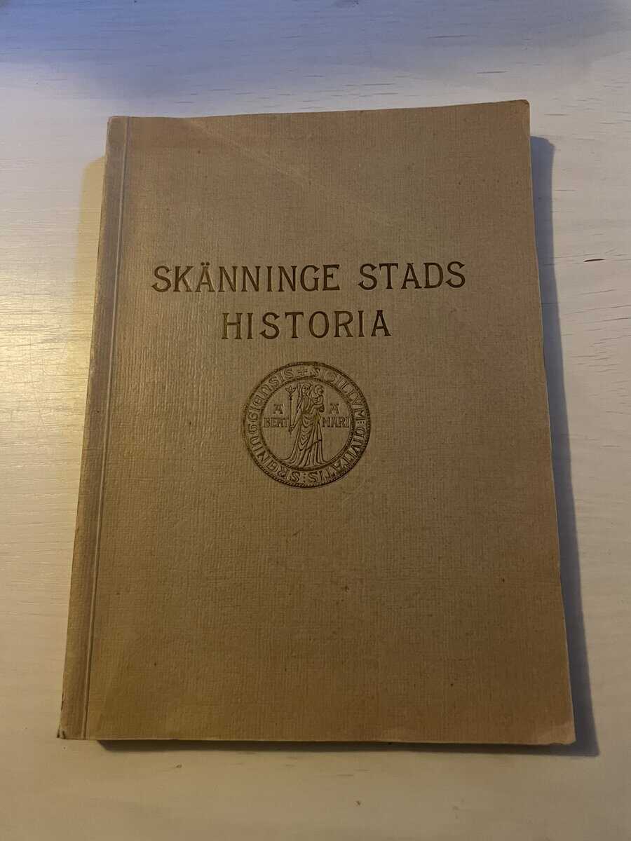 Adolf Schück : Skänninge stads historia