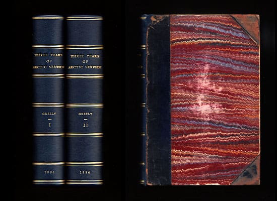 Adolphus W. Greely : Three years of Arctic Service an Account of the Lady Franklin Bay Expedition of 1881-84 and the Attainment of the Farthest North. Vol. I-II