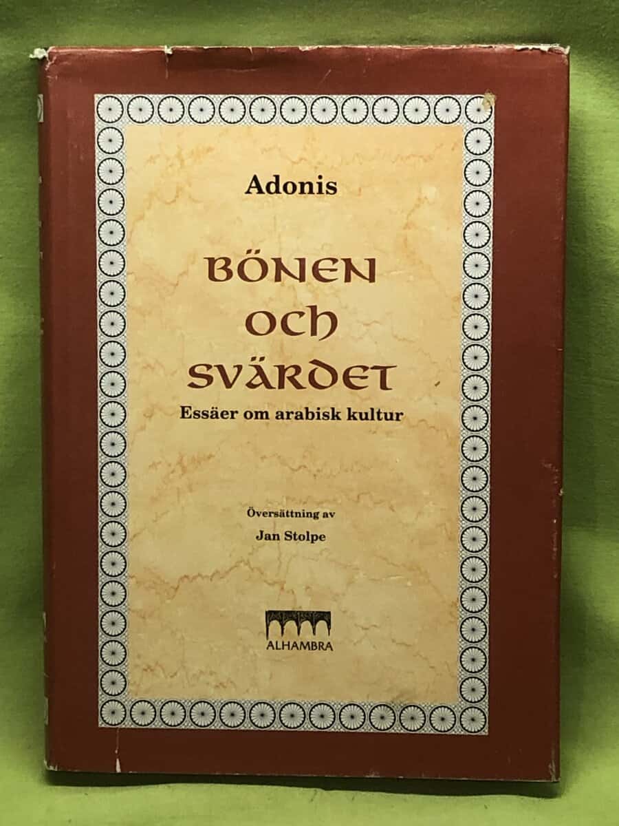 Adonis : Bönen och svärdet