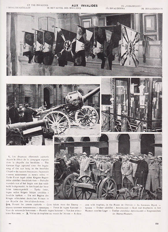 Adrien Mithouard : La gloire de la France (Frankrikes ära). No 7. Paris pendant la guerre (Paris under kriget)