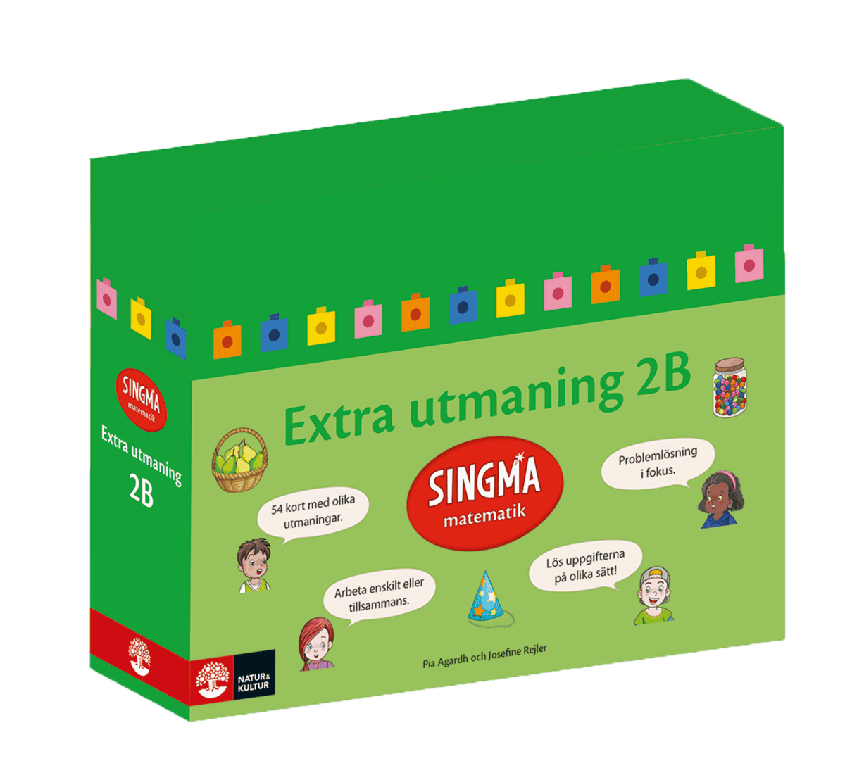 Agardh, Pia ; Rejler, Josefine : Singma matematik 2B Extra utmaning