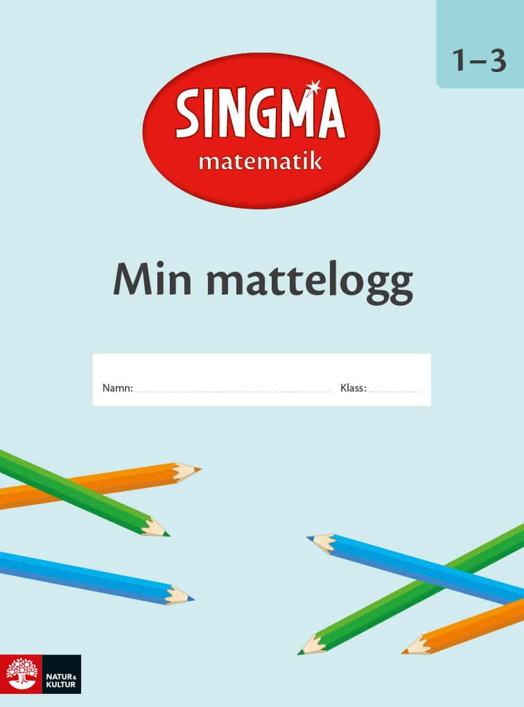 Agardh, Pia ; Rejler, Josefine : Singma matematik åk 1-3 Min mattelogg (10-pack)