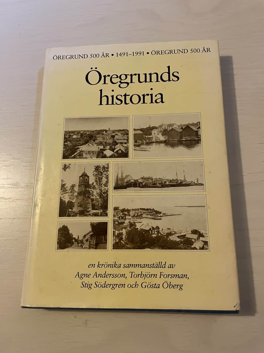 Andersson,Agne : Öregrunds historia