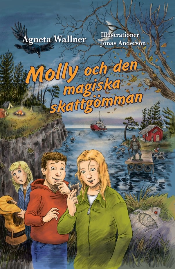Agneta Wallner : Molly och den magiska skattgömman