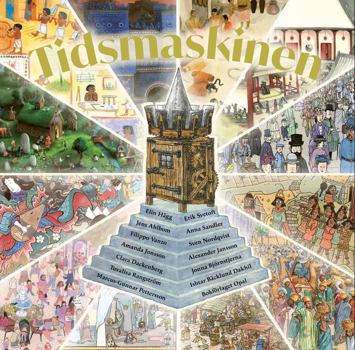 Ahlbom, Jens ; Björnstjerna, Jonna ; Dackenberg, Clara ; Bäcklund Dakhil, Ishtar ; Hägg, Elin ; Jansson, Alexander ; Jonsson, Amanda ; Nordqvist, Sven ; Vanzo, Filippo ; Pettersson, Marcus Gunnar ; Rangström, Tuvalisa ; Sandler, Anna ; Svetoft, Erik : Tidsmaskinen