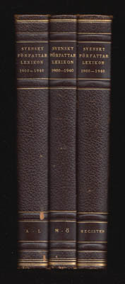 Åhlén, Bengt med flera : Svenskt författarlexikon