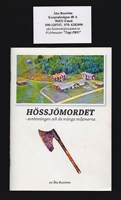 Åke Boström : Hössjömordet