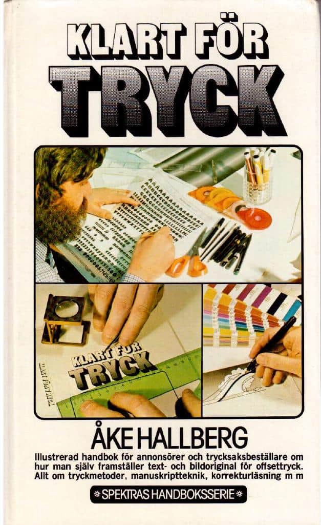 Åke Hallberg : Klart för tryck