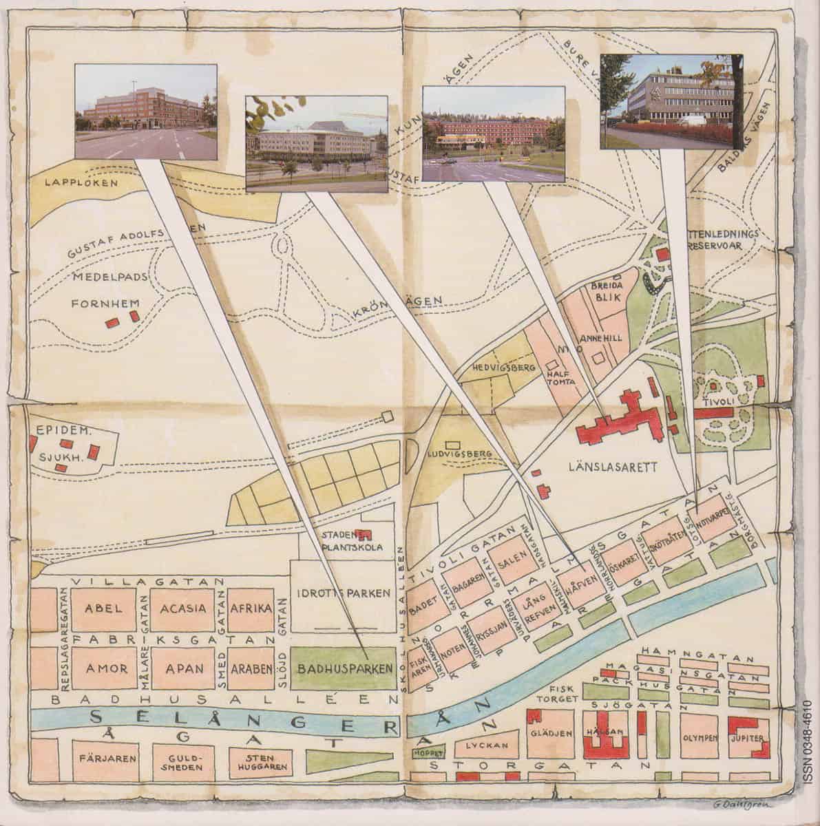 Åke Hanæus (1913-1997) ; Wide, Nils ; Eriksson, Gustaf : Norrmalm. Stadsdel i förvandling