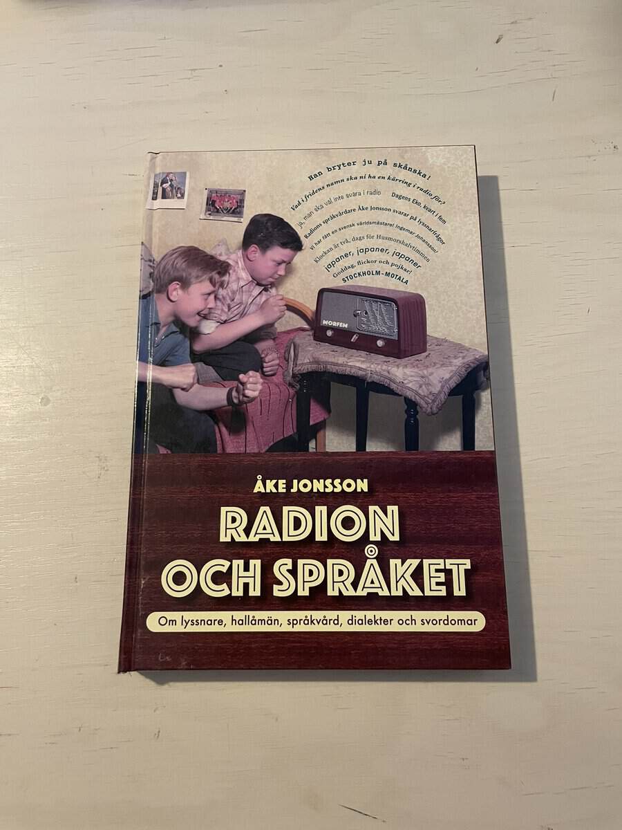 Åke Jonsson : Radion och språket