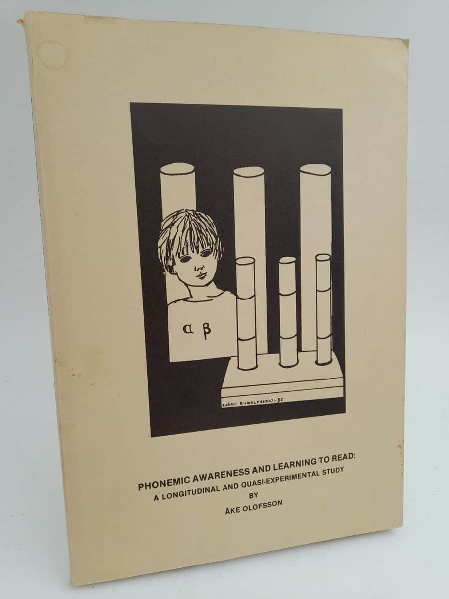 Åke Olofsson : Phonemic awareness and learning to read