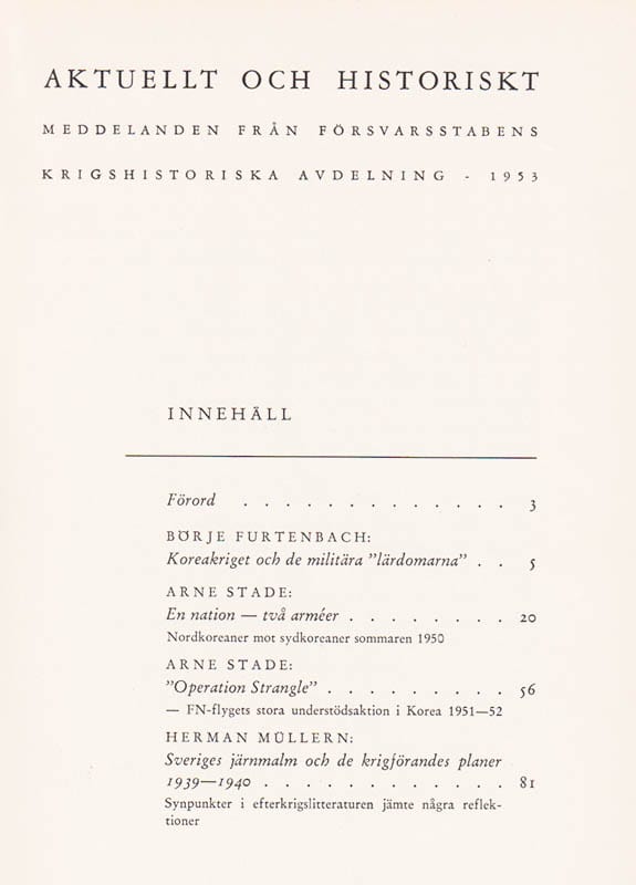 Aktuellt och historiskt