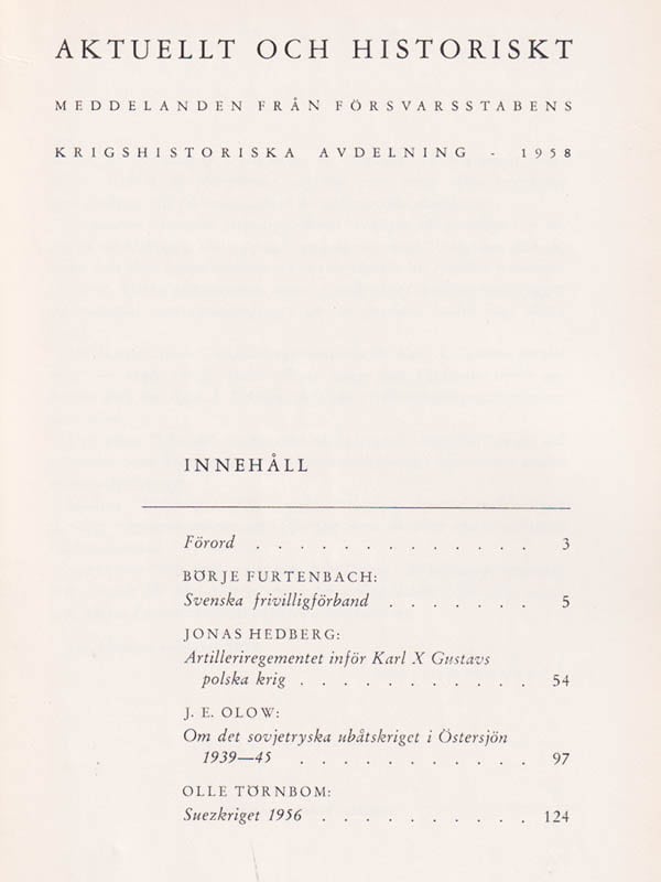 Aktuellt och historiskt