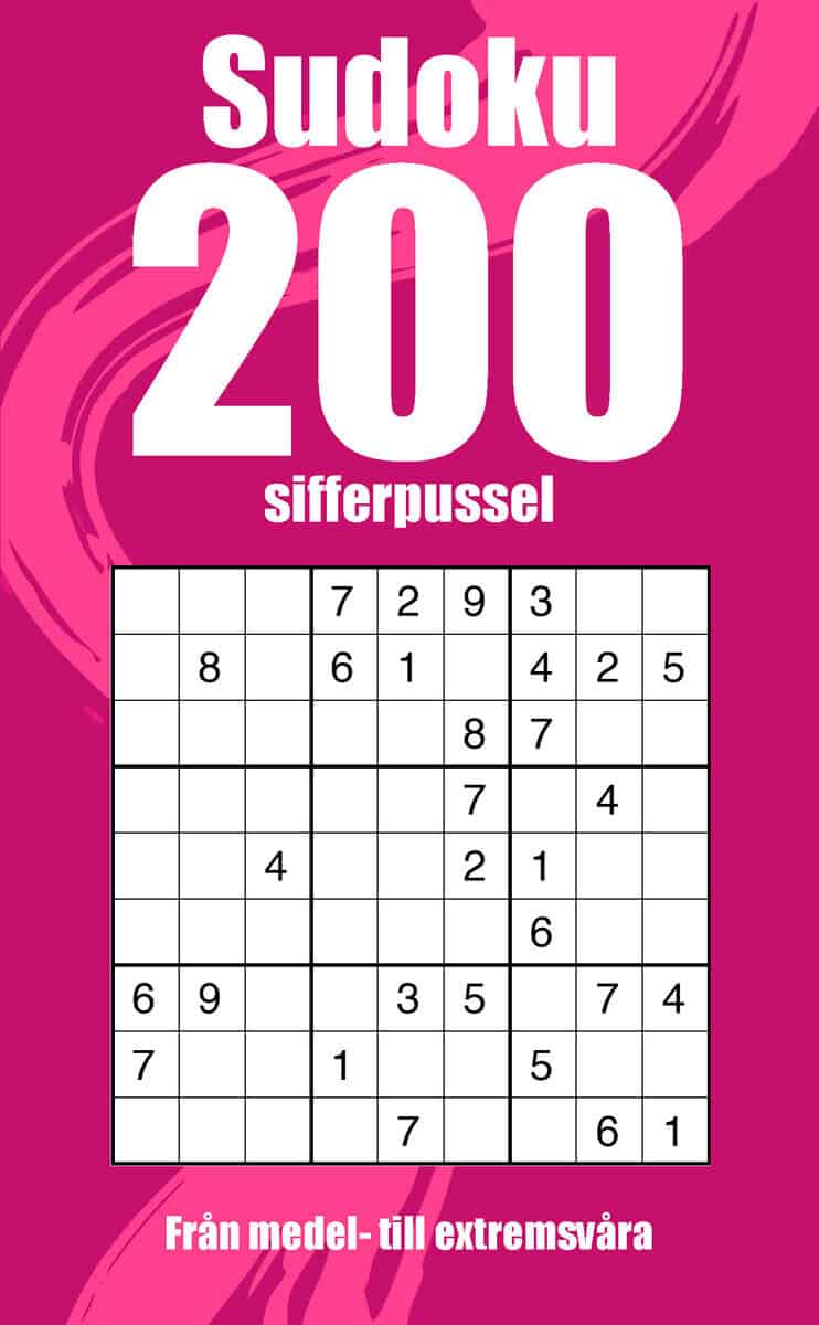 Alan Sonne : Sudoku 200 sifferpussel : från medel- till extremsvåra