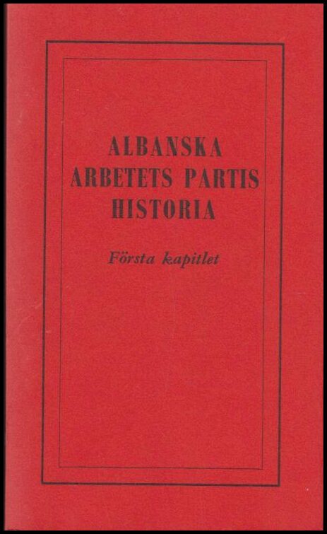 Albanska arbetets partis historia. D. 1. Kapitel 1, Kampen att bilda Albanska kommunistpartiet