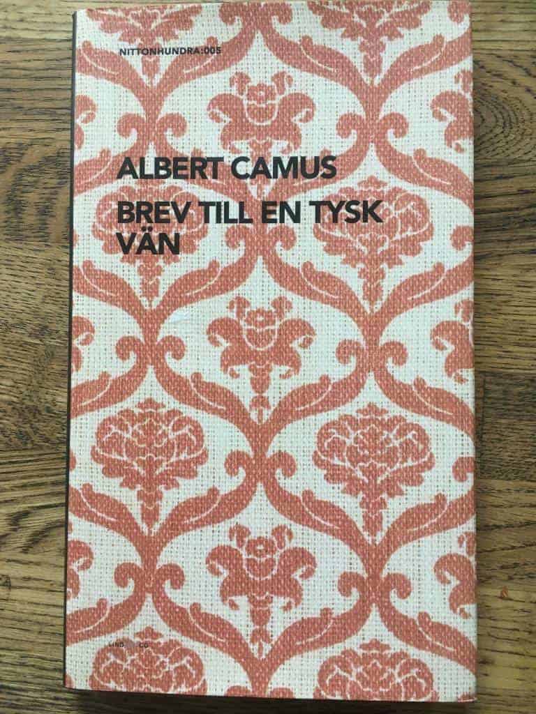 Albert Camus : Brev till en tysk vän