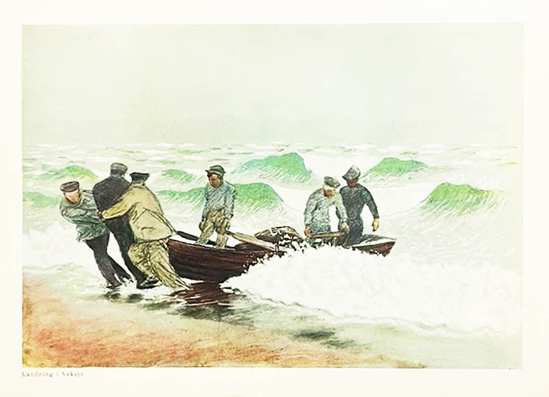 Albert Engström : Gotska Sandön. Illustrerad av författaren