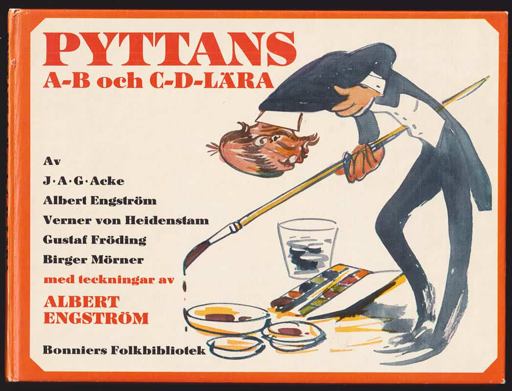 Albert Engström : Pyttans A-B och C-D-lära eller Antibarbarus