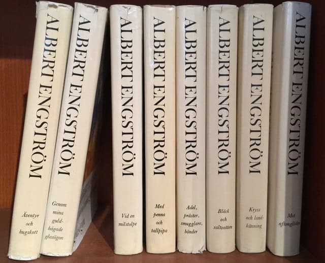 Albert Engström : Samlade skrifter I-XIII