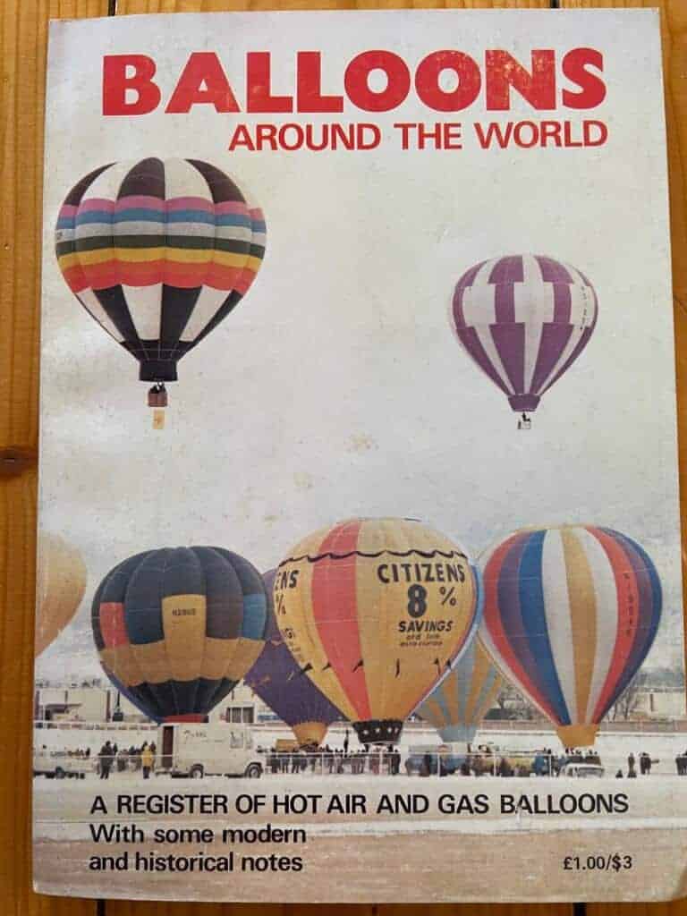 Alec K. Jenkins : Balloons Around the World. A Register of Hot Air & Gas Balloons