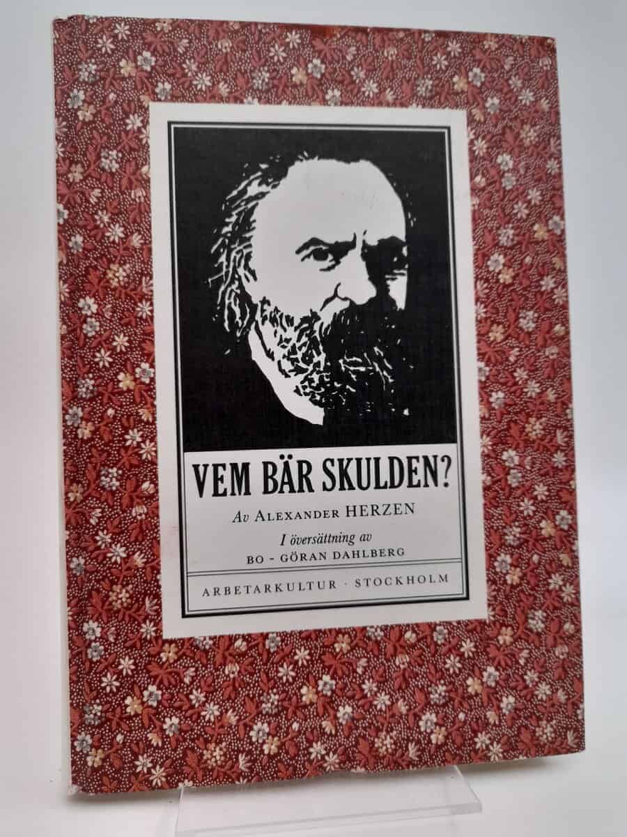 Aleksandr Herzen : Vem bär skulden?