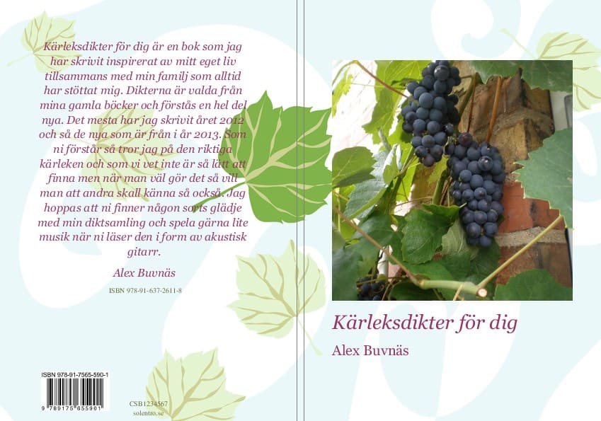 Alex Buvnäs : Kärleksdikter för dig