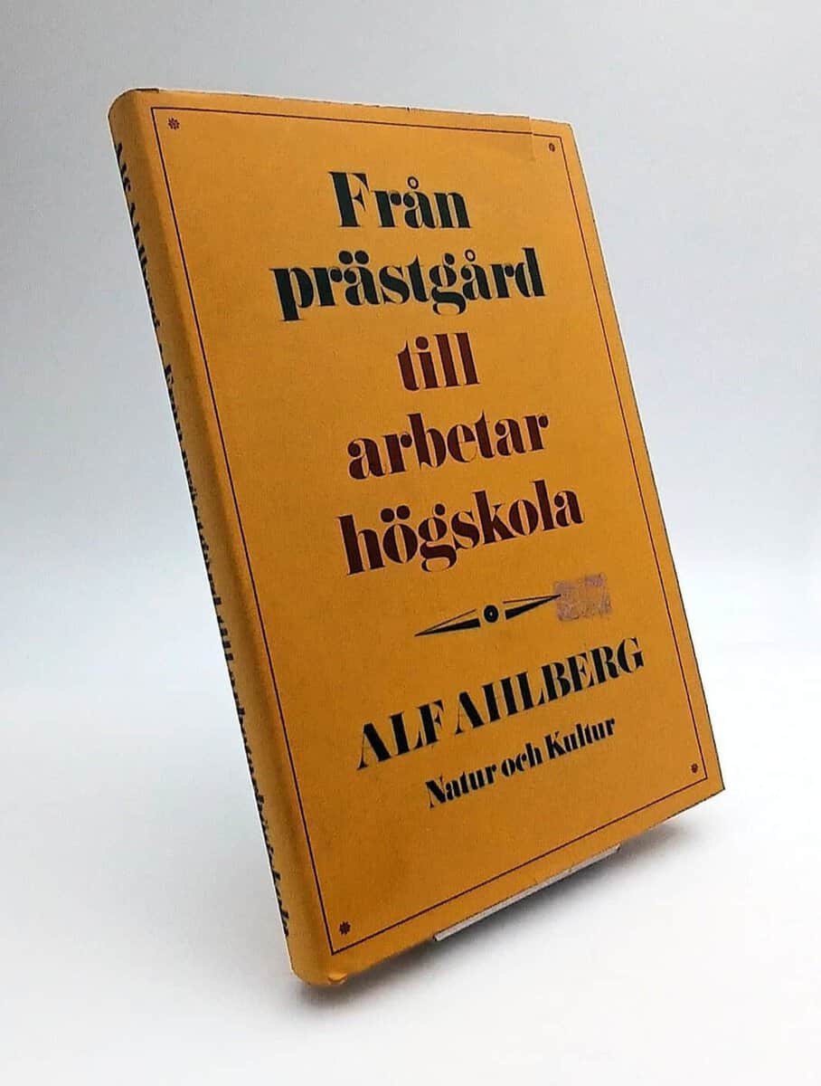 Alf Ahlberg : Från prästgård till arbetarhögskola
