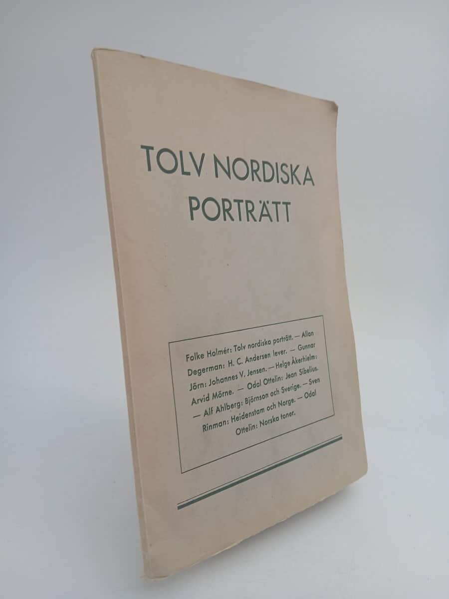 Alf Ahlberg : Tolv nordiska porträtt