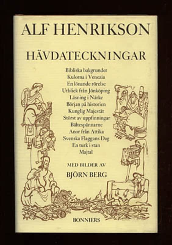 Alf Henrikson : Hävdateckningar