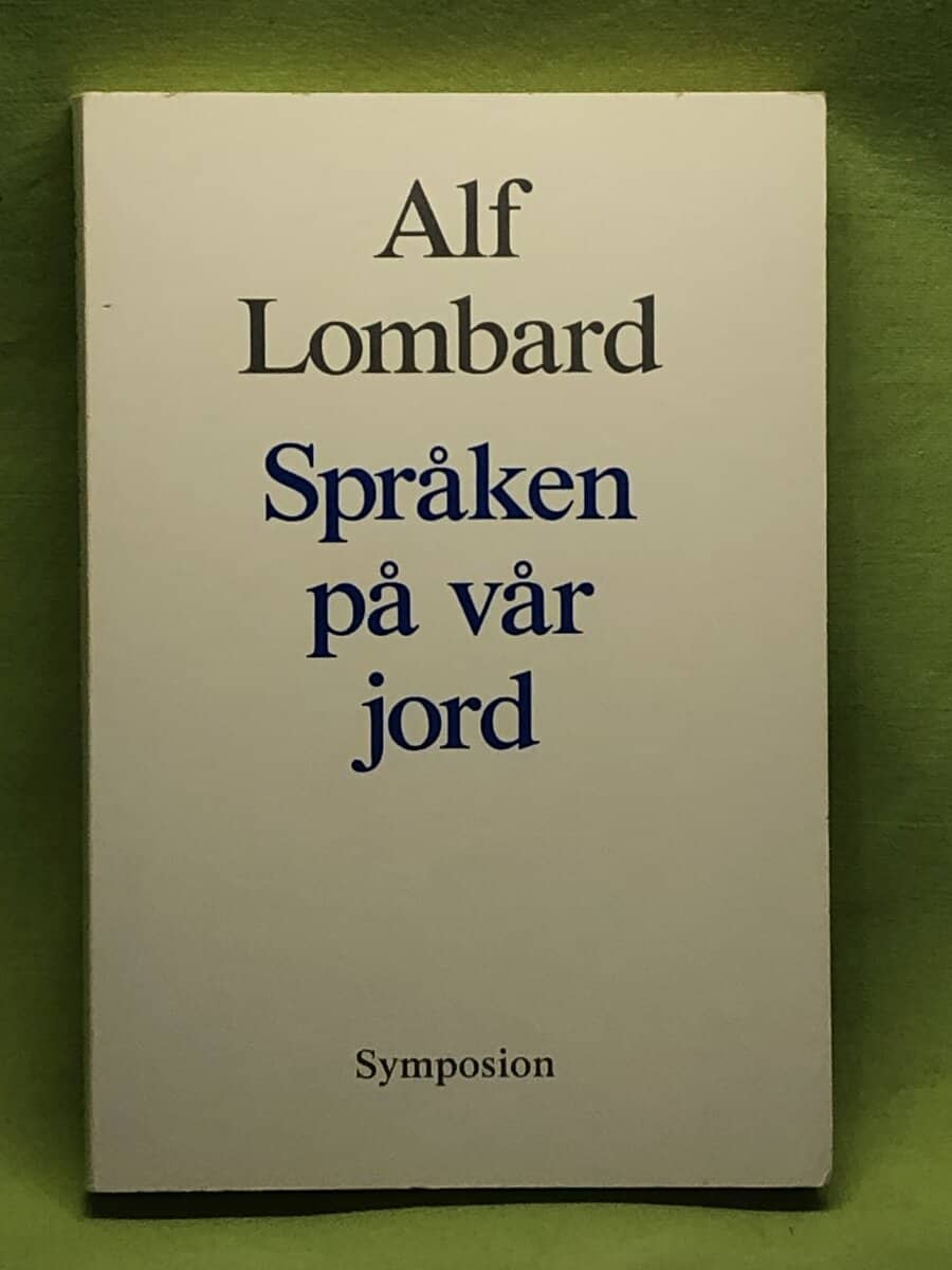 Alf Lombard : Språken på vår jord