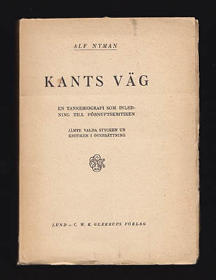 Alf Nyman : Kants väg