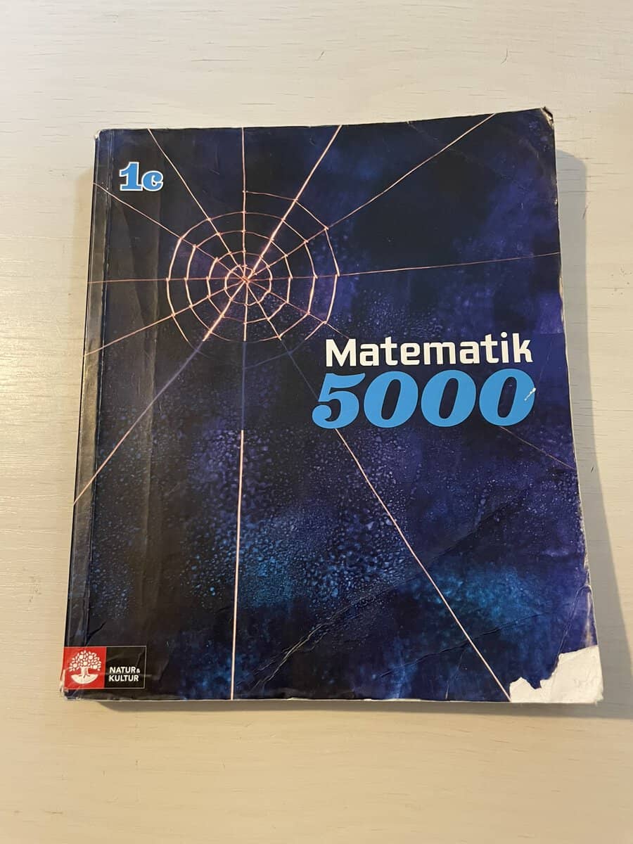 Alfredsson Lena : Matematik 5000 1c blå lärobok