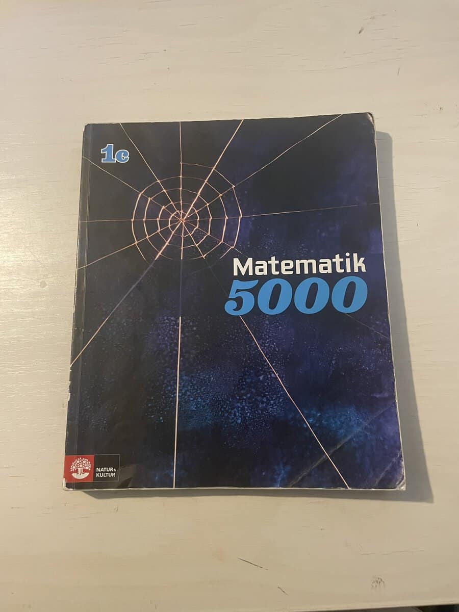 Alfredsson Lena : Matematik 5000 1c blå lärobok