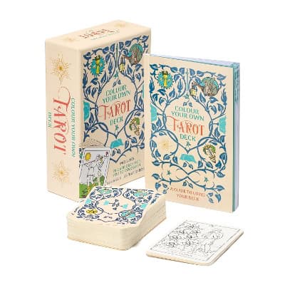 Alice Ekrek : Colour Your Own Tarot Book & Card Deck