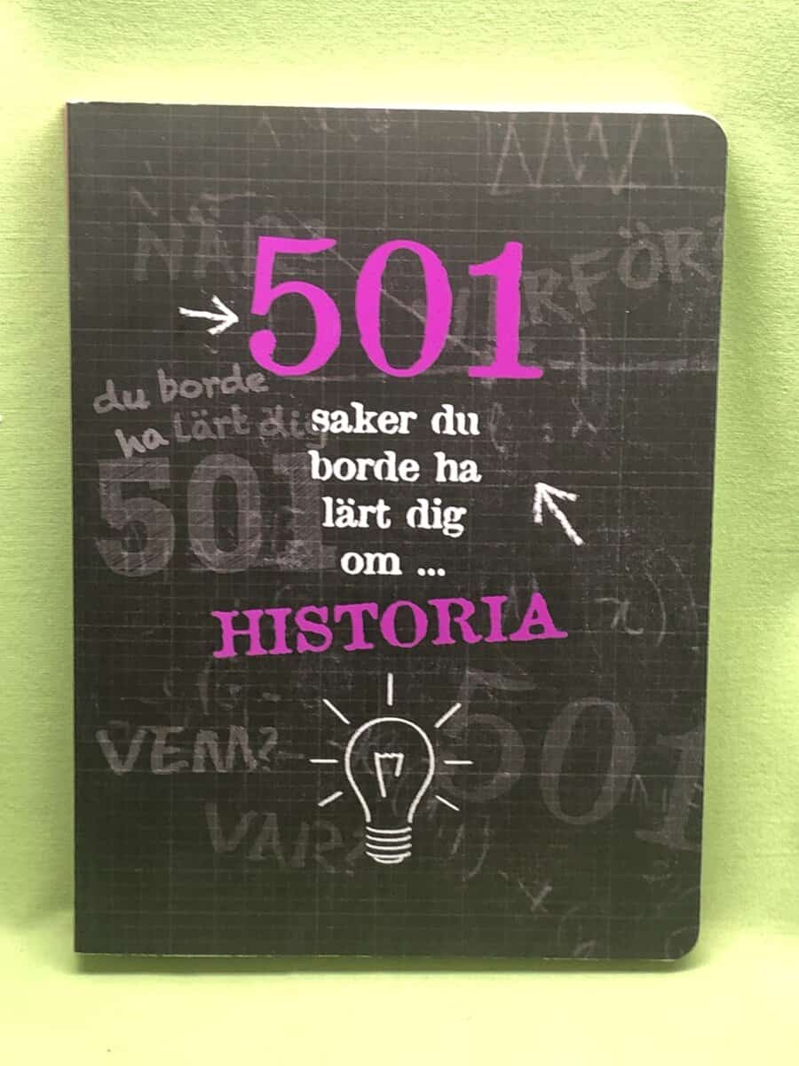 Alison Rattle : 501 saker du borde ha lärt dig om- historia